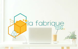 realisation logo essaim la fabrique catalane studiophe graphiste perpignan